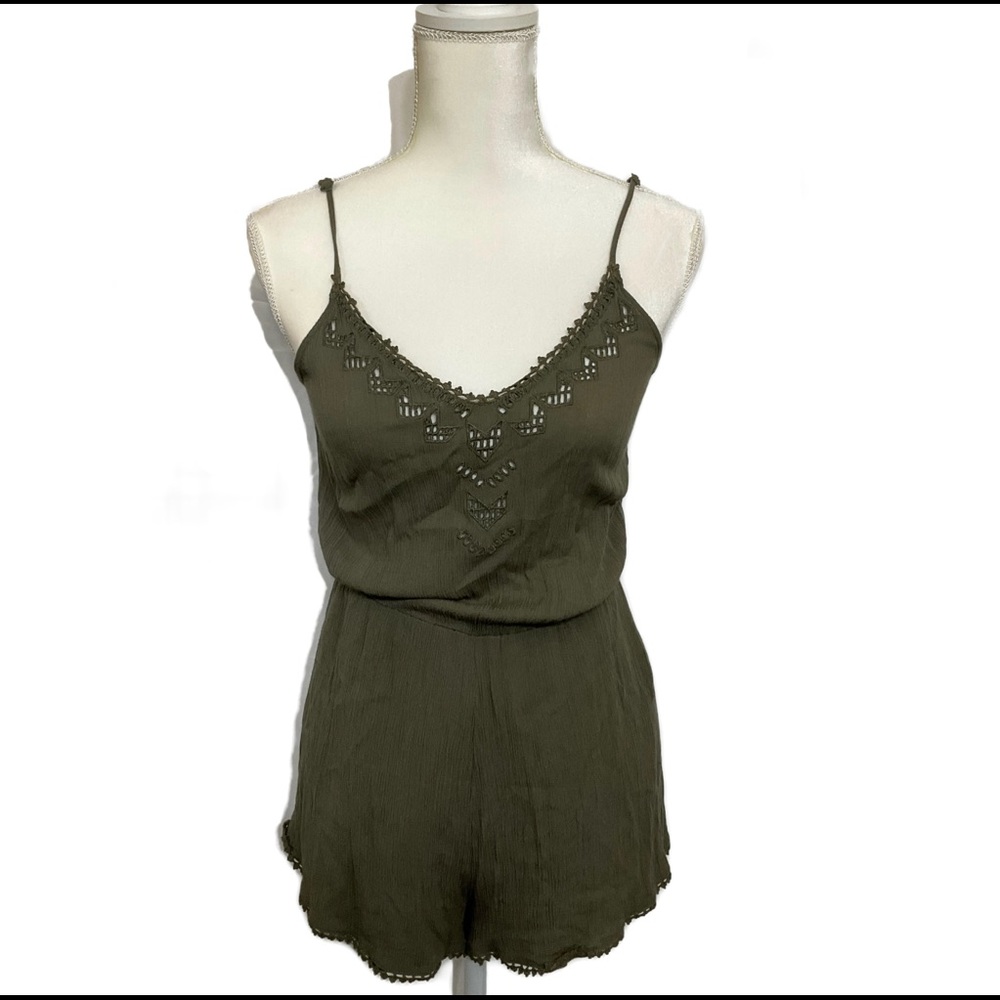Lush Crochet Romper